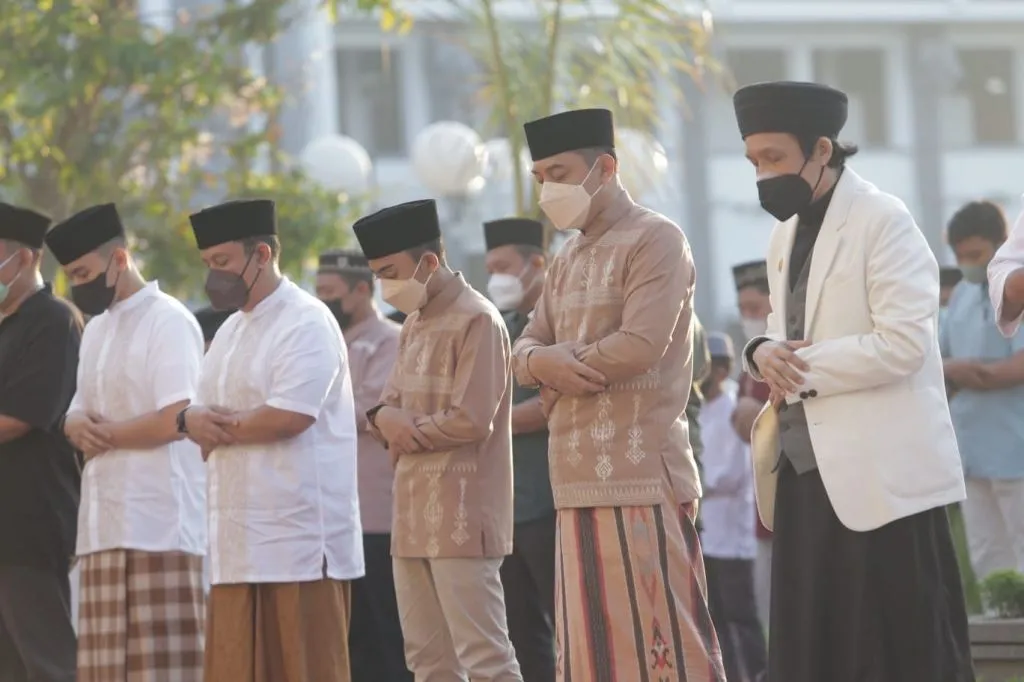 Salat Idul Adha 1443 Hijriah Kembali Digelar di Taman Surya Balai Kota Surabaya