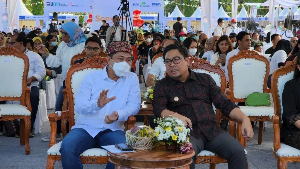 Pegadaian Libatkan Pelaku Usaha dalam Festival Pasar Senyum Rakyat di Denpasar