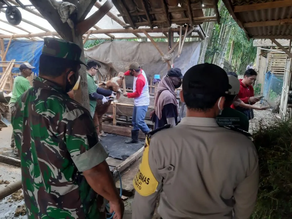 Lima Tim Vaksinator Kebut Vaksinasi PMK Tahap 2