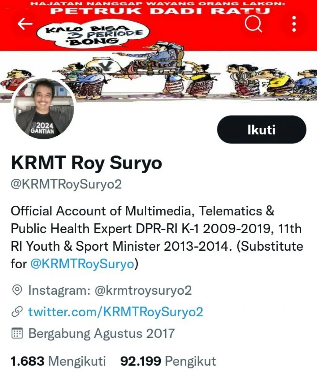 Akun Twitter Ini Disita Polisi