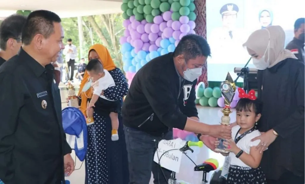 Gubernur dan Pj. Bupati Muara Enim Ajak Kampanyekan Kembali Kesehatan Balita