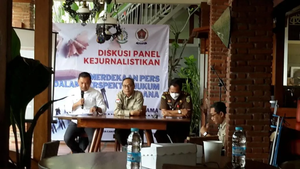 Wartawan Kota Batu Hadiri Diskusi Panel Kejurnalistikan Terkait Pers Terjerat Pidana