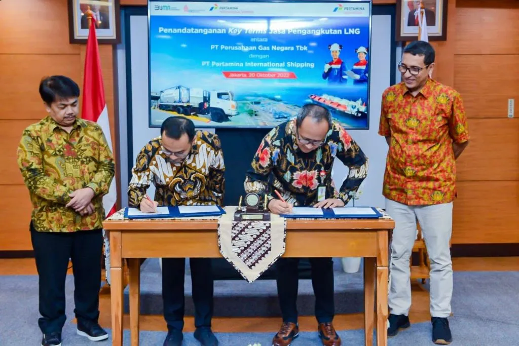 PGN-PIS Sinergi Pemanfaatan Moda Transportasi LNG