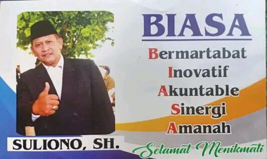 Suliono,S.H, Pentingnya Tata Ruang Desa Serta Visi Misi Calon Kepala Desa Sanankulon