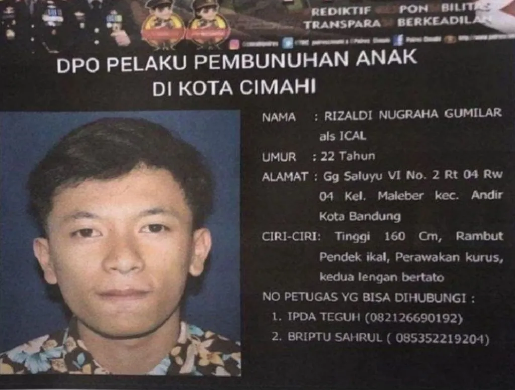 Pelaku Penusukan Bocah 12 Tahun usai Pulang Ngaji, Dibekuk