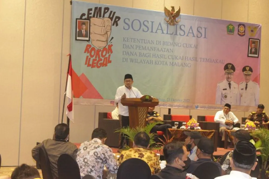 Sutiaji Ajak Masyarakat Berantas Rokok Ilegal dan Ingatkan Dampaknya bagi Kesehatan