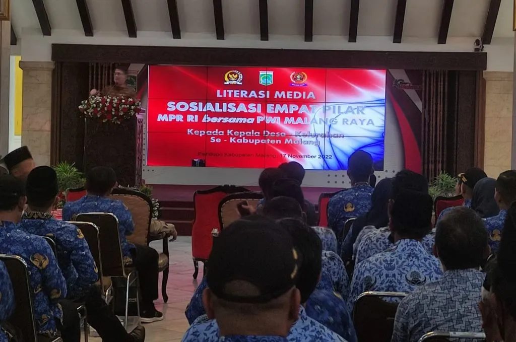 Bersama MPR, PWI Malang Raya Gelar Literasi Media Sosialisasikan Empat Pilar