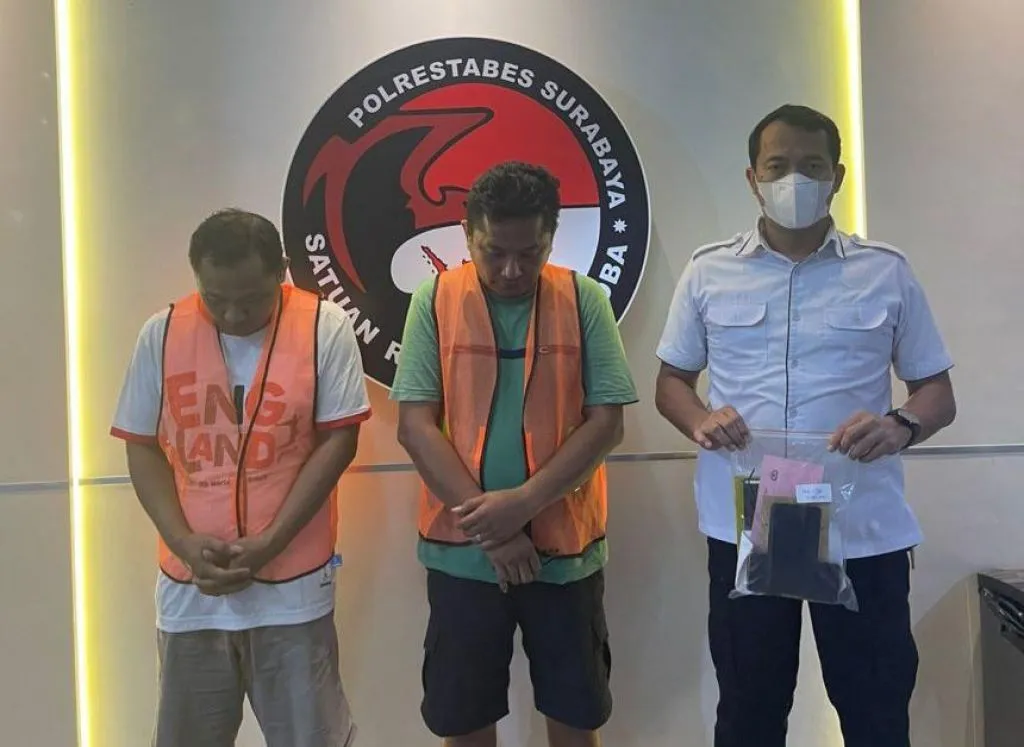 Dua Kurir Sabu Diamankan Polisi saat Transaksi