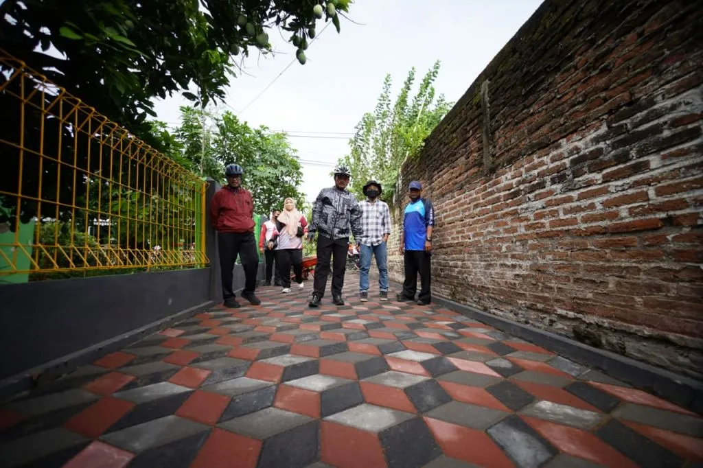 Program Pavingisasi 3D Kecamatan Kartoharjo Nyaris Tuntas