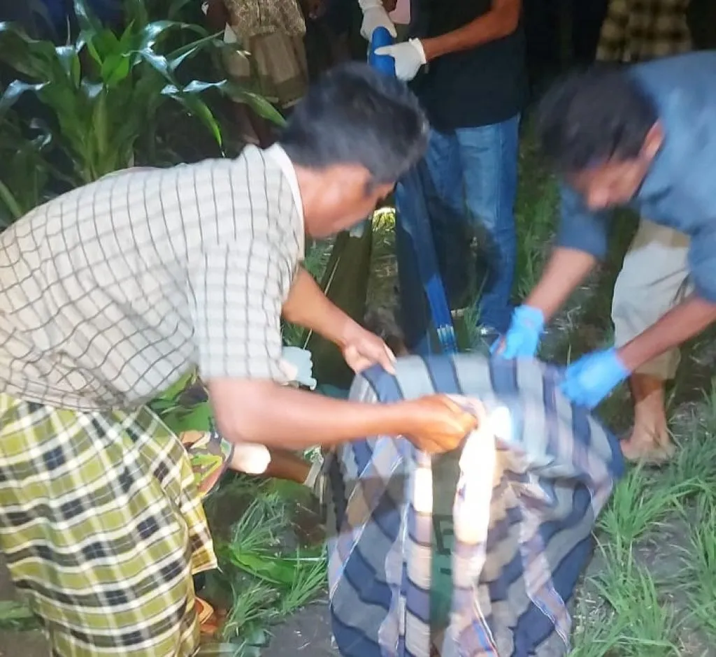 Warga Dumpiagung Lamongan Ditemukan Meninggal Dunia di Sawah