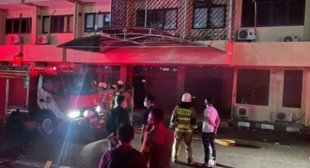 Di Tengah Kehebohan Suap Tambang, Gedung Bareskrim Polri Kebakaran