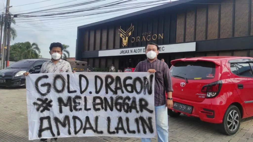 GPBS Meminta Pemkot Palembang Segel Gold Dragon