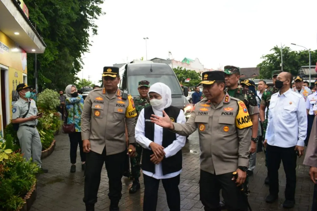 Hadapi Libur Nataru, Forkopimda Jatim Cek Kesiapan Moda Transportasi