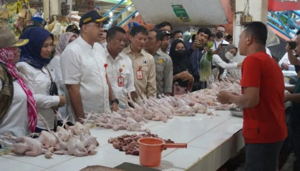 Jelang Nataru, Bupati Tangerang Pantau Harga Kebutuhan Pokok