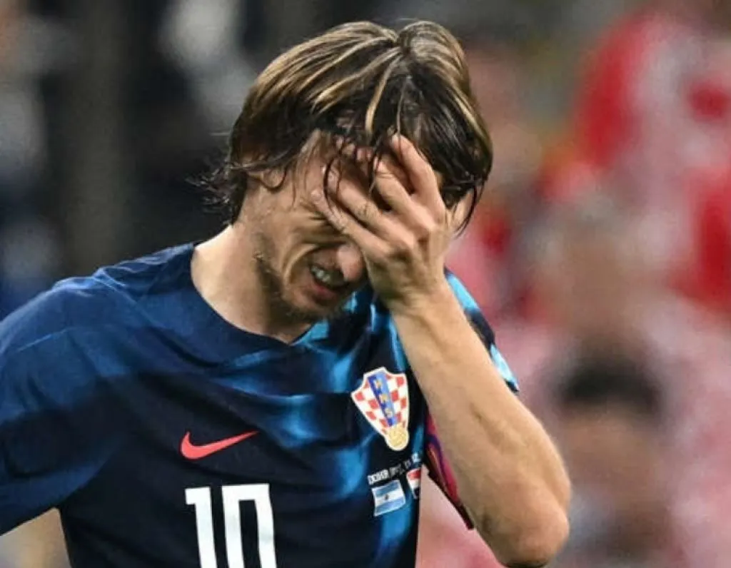 Luka Modric yang Terluka