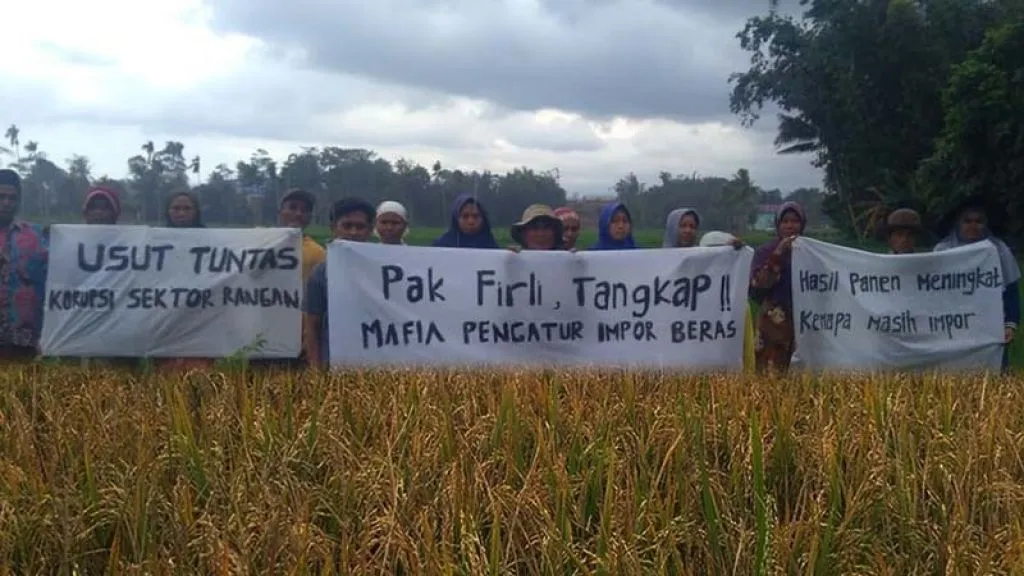 Kecewa dengan Impor Beras, Ini Desakan Petani ke Firli Bahuri