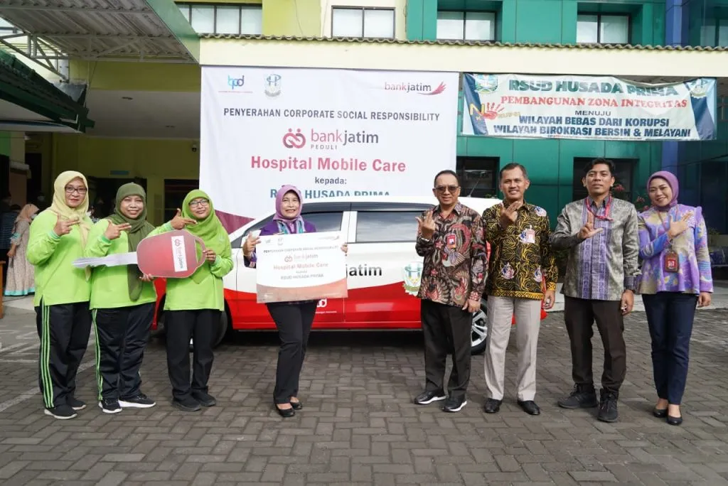 Bank Jatim Bantu RSUD Husada Prima Surabaya Mobil Hospital Mobile Care