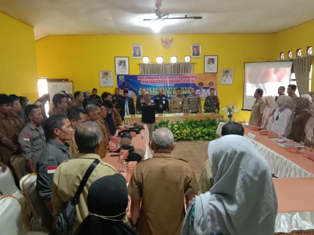 Musrenbang Kecamatan Kelumpang Selatan Dilaksanakan di Aula Kantor