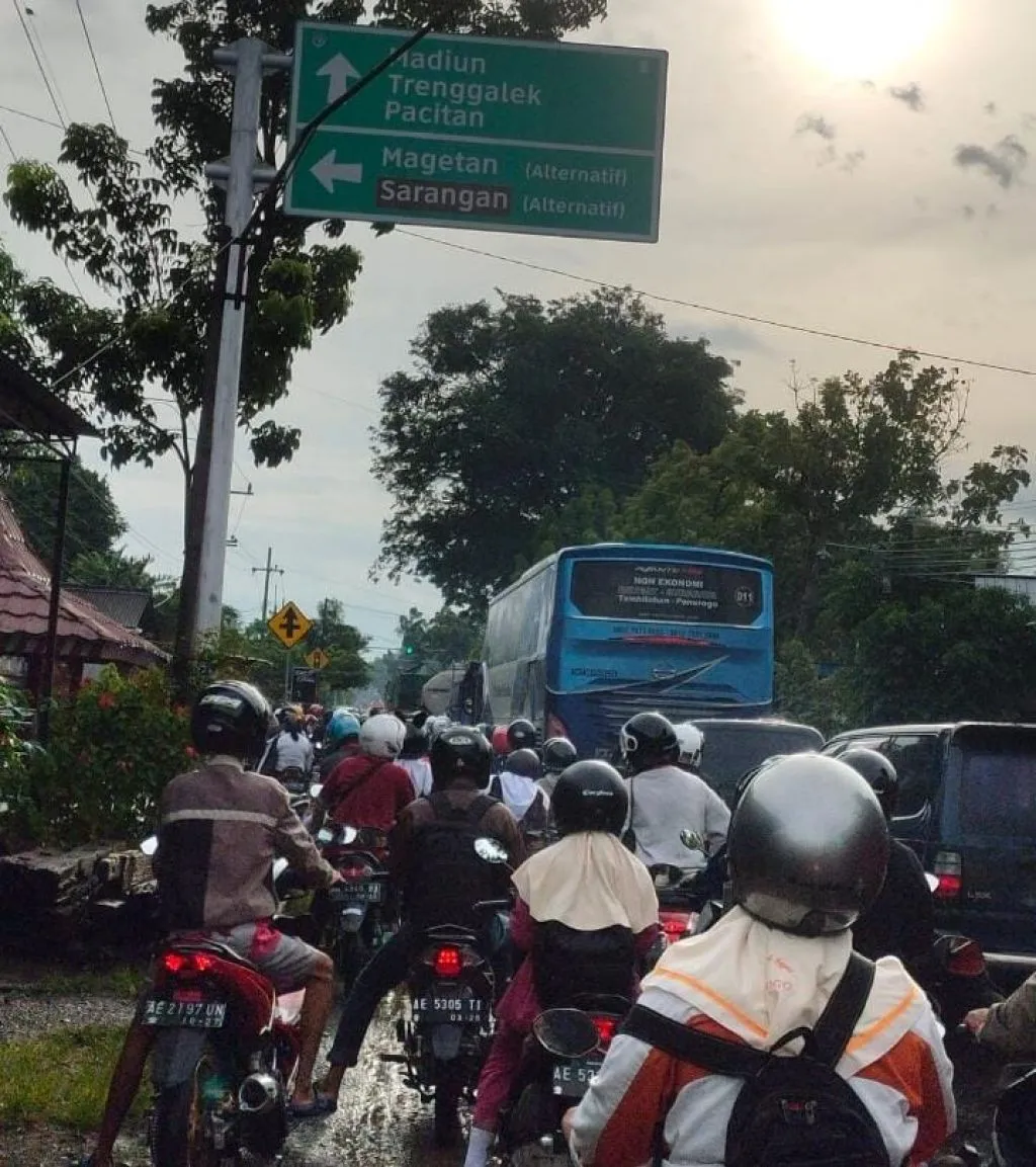 Sekayu Meluap, Jalur Ponorogo-Wonogiri Tergenang