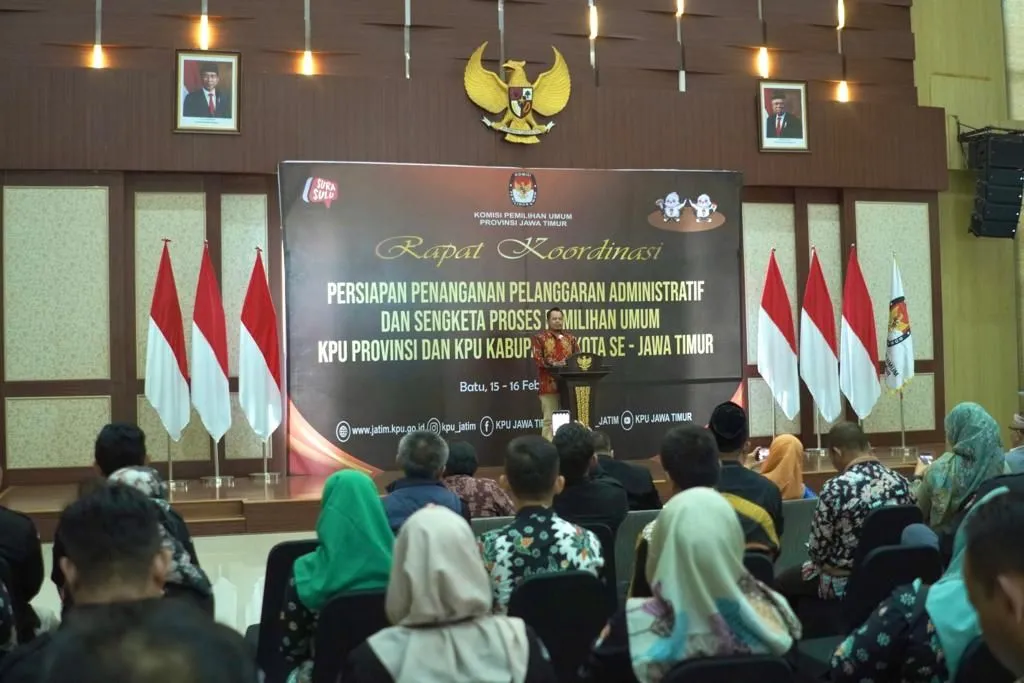 KPU Jatim Gelar Rakor Guna Samakan Presepsi