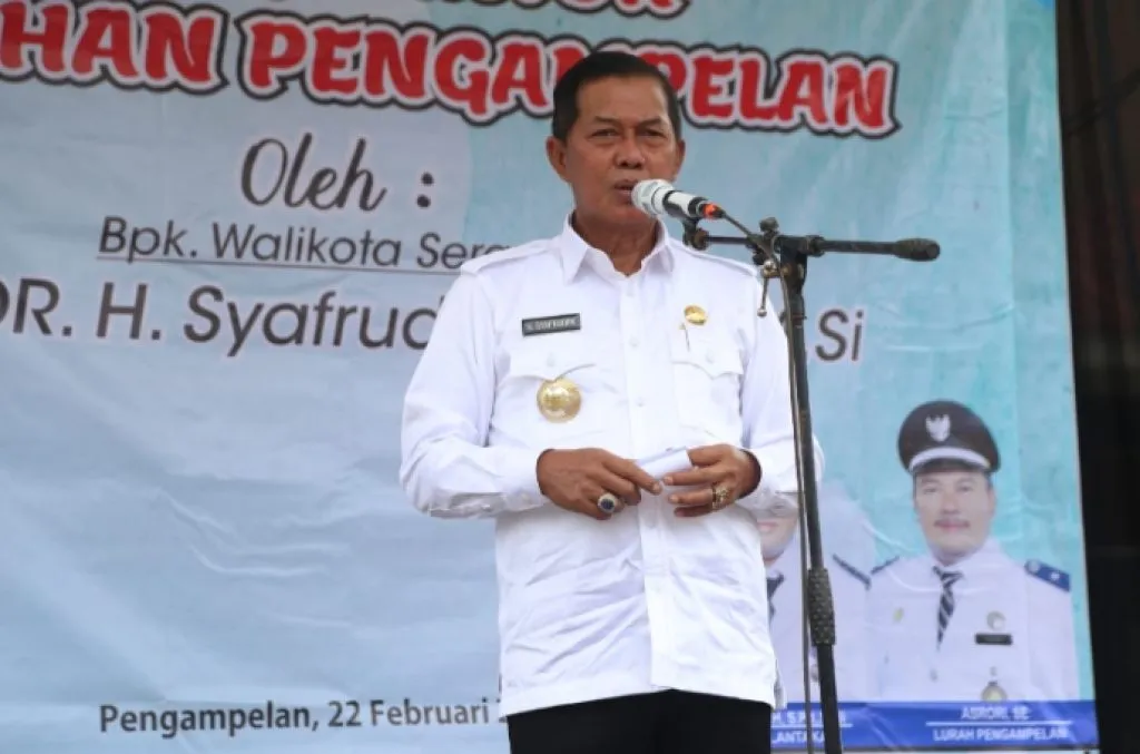 Kantor Kelurahan Pengampelan Mulai Diresmikan Walikota Serang