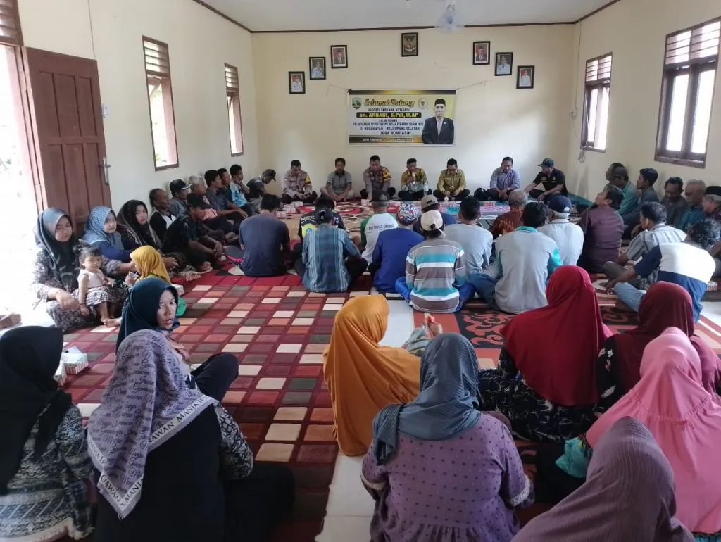 Reses Tahap 1 Tahun 2023, Anggota DPRD Kotabaru Arbani Sambangi 2 Kecamatan