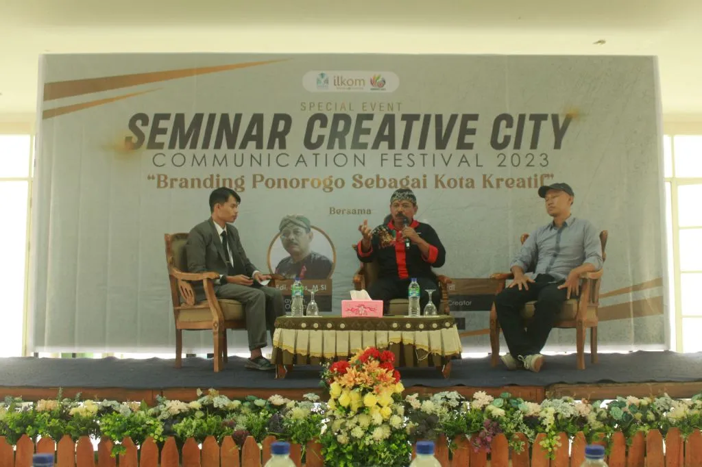 Branding Ponorogo Kota Kreatif, Disbudparpora Gandeng Mahasiswa