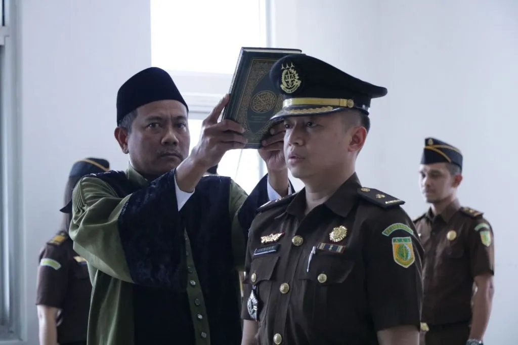 Kajari Kota Batu Lantik Kasi Intelijen Asli Arema