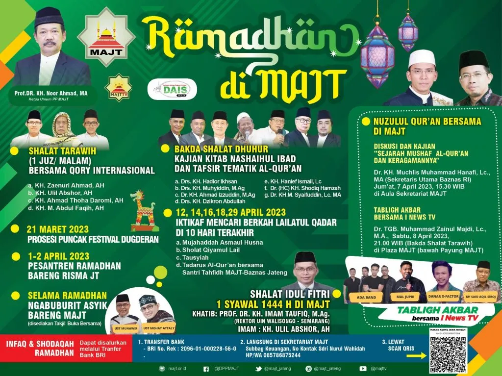MAJT Siapkan Ramadhan 1444 H Makin Semarak