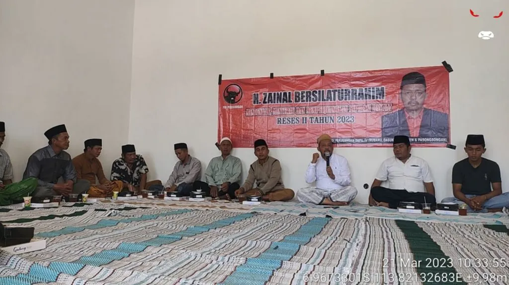 Gelar Reses, H. Zainal Arifin Terima Keluhan Pupuk Langka dari Petani