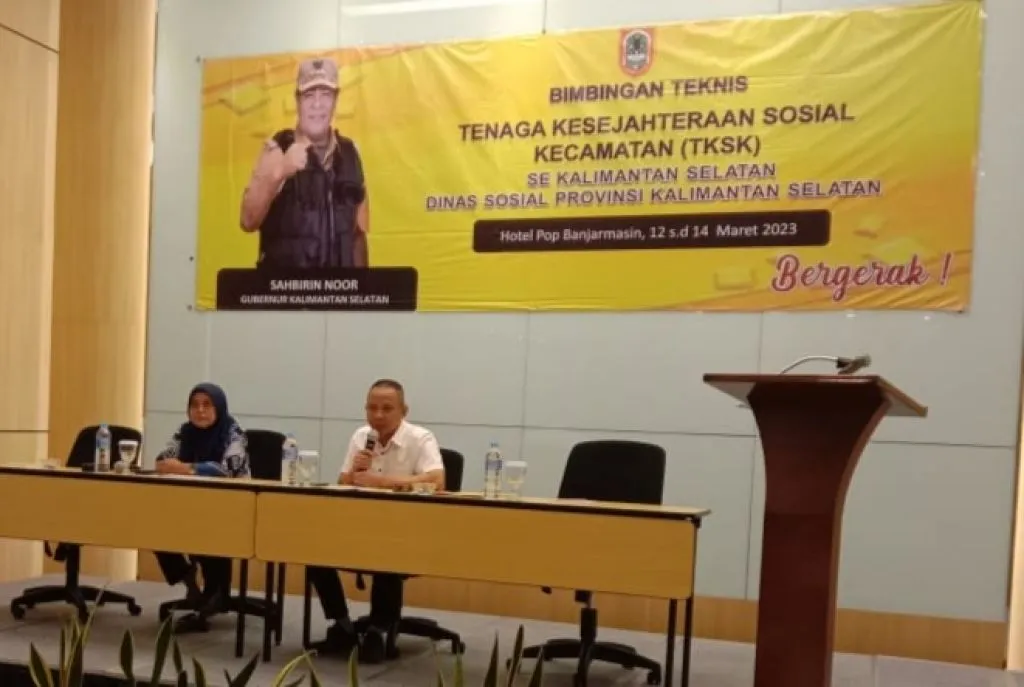 Dinsos Prov Kalsel Gelar Bimtek TKSK