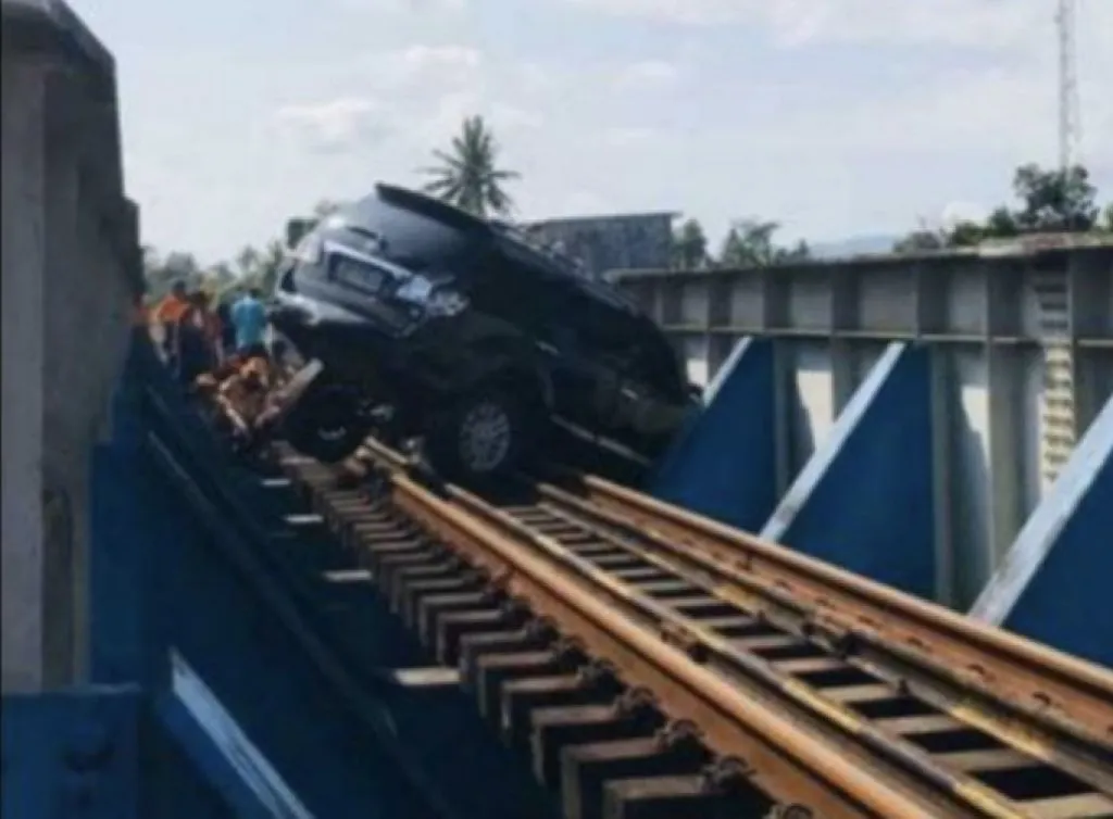 Sopir Fortuner yang Nyasar di Tengah Rel KA, Positif Sabu