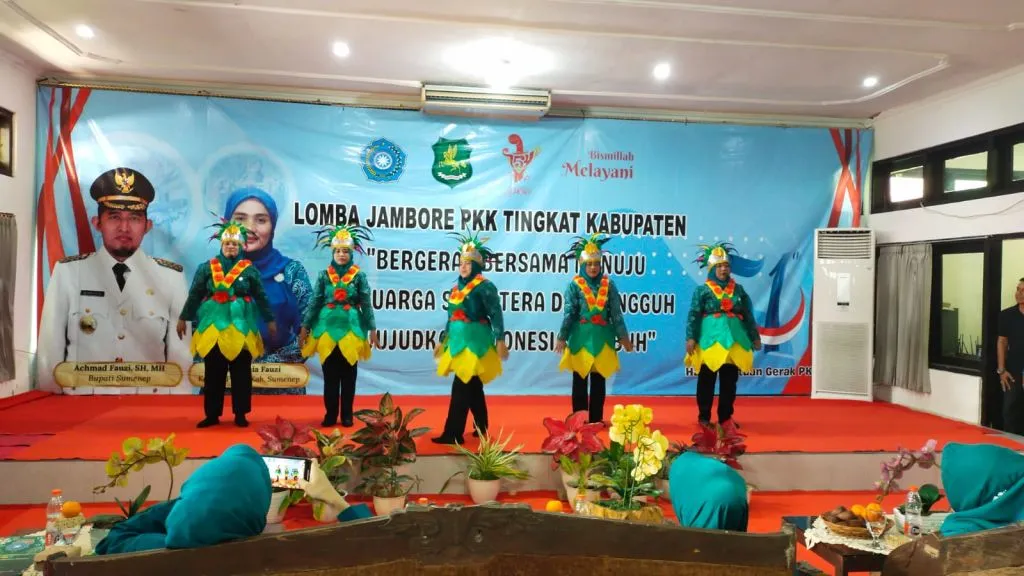 Gelar Lomba Yel-yel dan Fragmen, Cara PKK Sumenep Pererat Soliditas Anggota