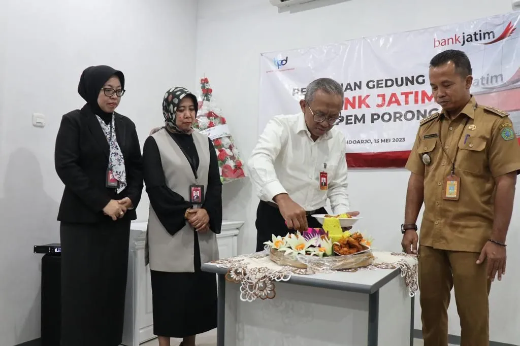 Optimalkan Layanan, Bank Jatim Resmikan Gedung Baru Capem Porong