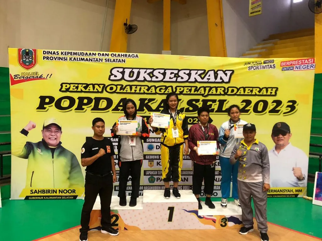Siswi Kelas X SMN Pulau Laut Timur Raih Emas di POPDA Pelajar Provinsi Kalsel 2023