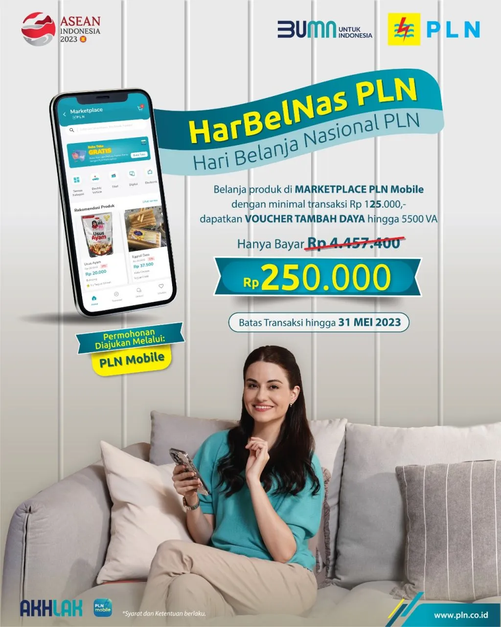 Puluhan Ribu Order Banjiri UMKM di Marketplace PLN Mobile