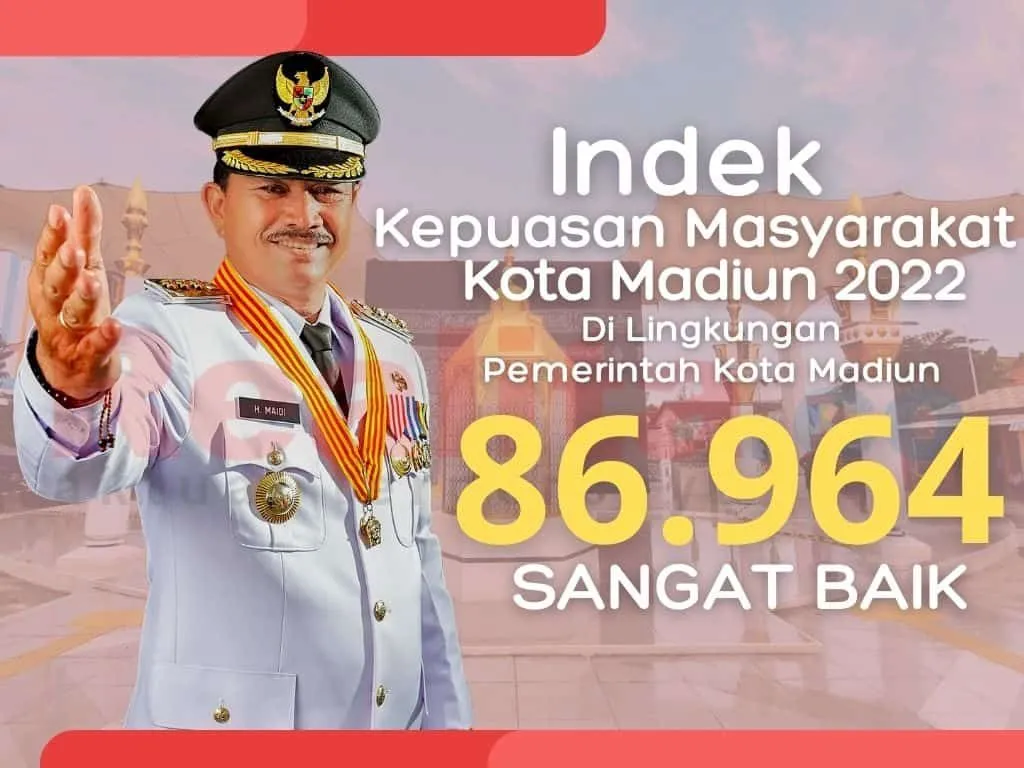 Indek Kepuasan Masyarakat Terhadap Pelayanan di Pemkot Madiun Kategori Sangat Baik