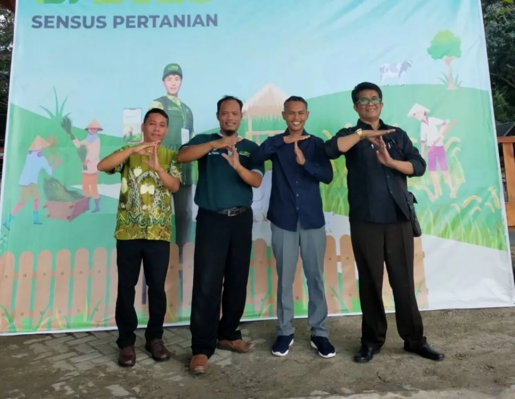 Gandeng PWI Kotabaru, Badan Pusat Stasistik Lakukan Sensus Pertanian