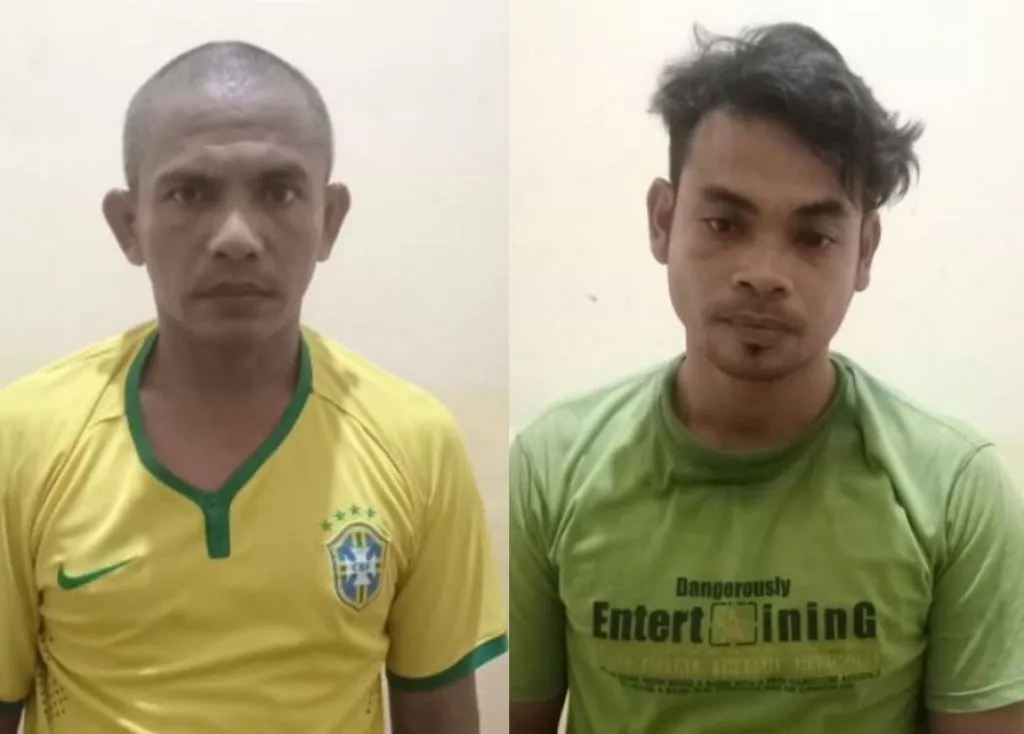 Dua Budak Narkoba Ditangkap saat Asyik Membungkus Sabu
