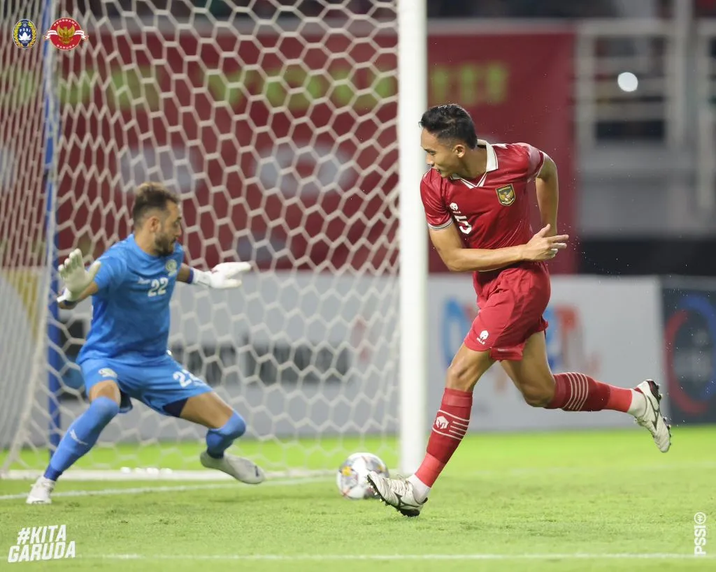 Indonesia vs Palestina Berakhir dengan Skor Kacamata