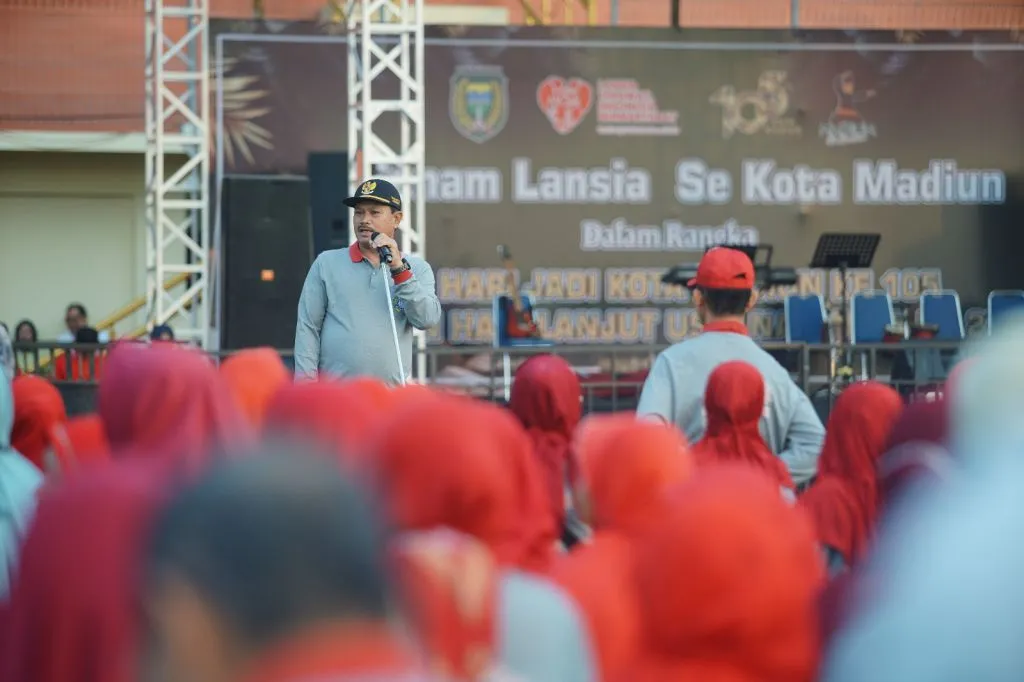 Hari Jadi ke-105 Kota Madiun, Walikota Ajak Lansia Hidup Bahagia