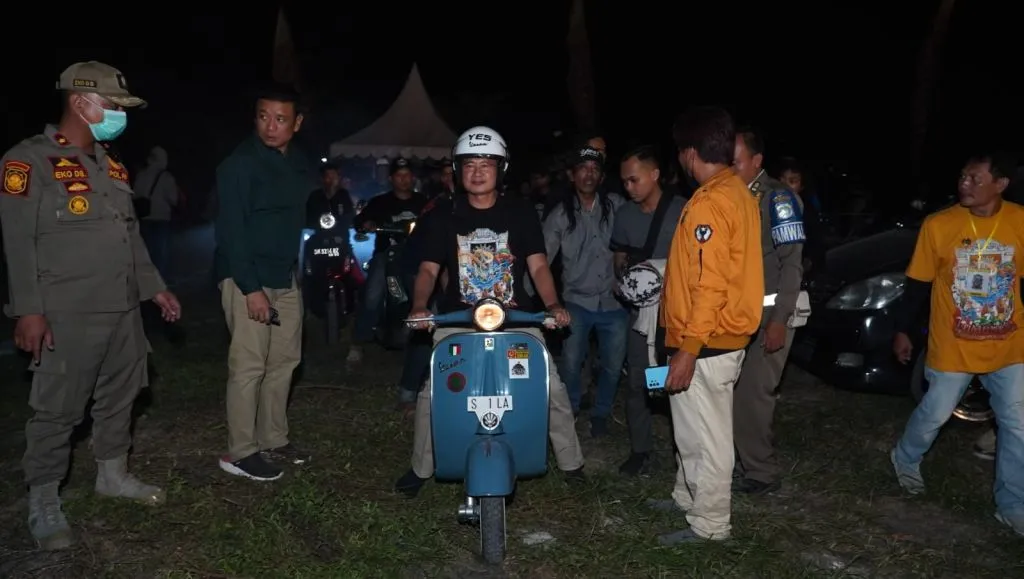 Scooterist Lamongan Kenalkan Potensi Lamongan