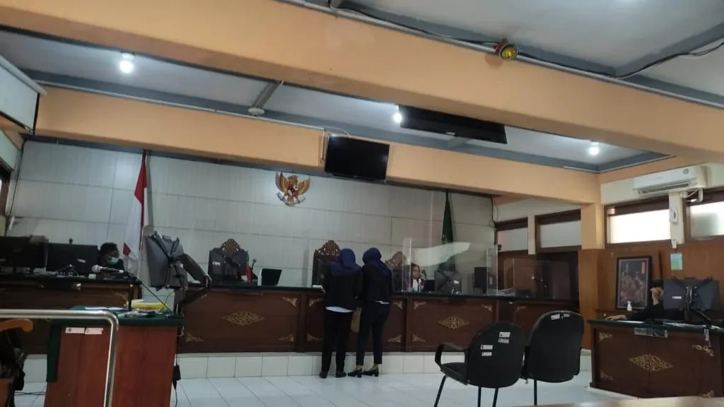 Sidang perdana Gugatan atas penguasaan tanah kas desa di Dusun Duren, Desa Giripurno Kota Batu. Foto: Suprianto