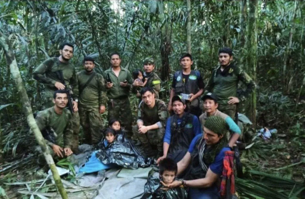 4 Bocah Selamat dari Kecelakaan Pesawat setelah 40 Hari Tersesat di Amazon