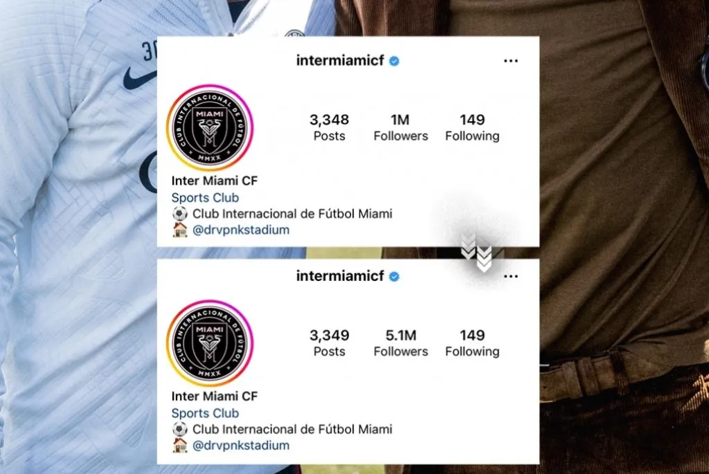 Messi Gabung, Follower Instagram Inter Miami Bertambah 4 Juta Pengikut Dalam 24 Jam