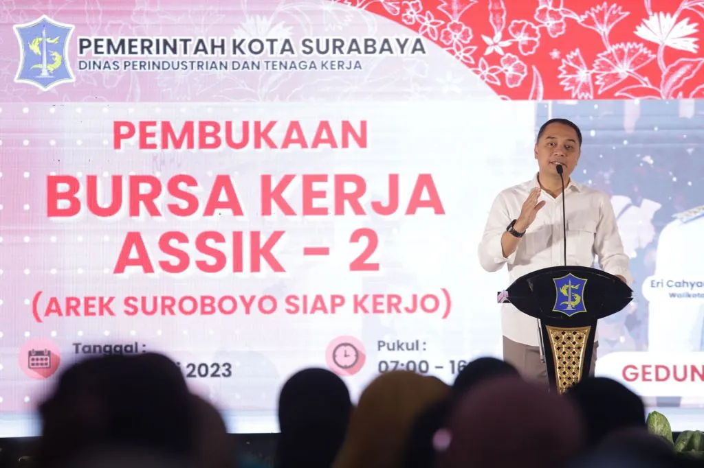 Bursa Kerja ASSIK ke-2 Buka Peluang, Wali Kota Eri Cahyadi: Khusus Warga Surabaya