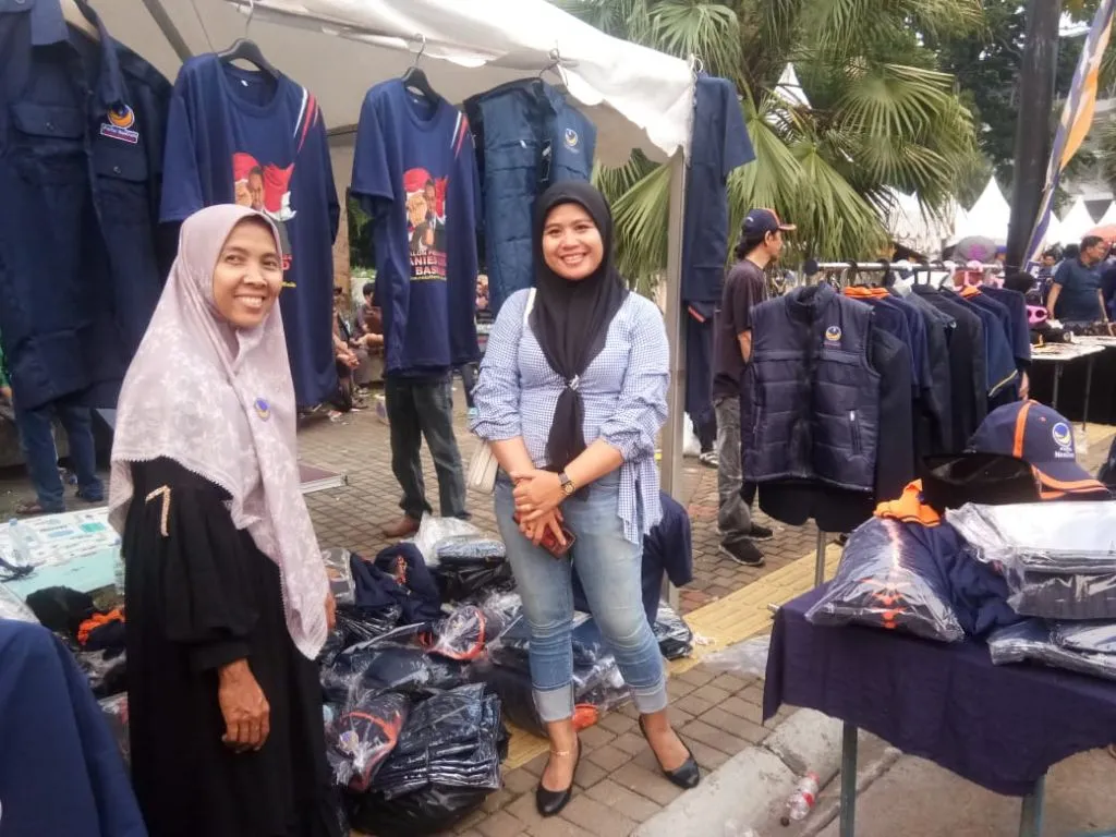 Momen Raih Rejeki di Apel Siaga Partai Nasdem