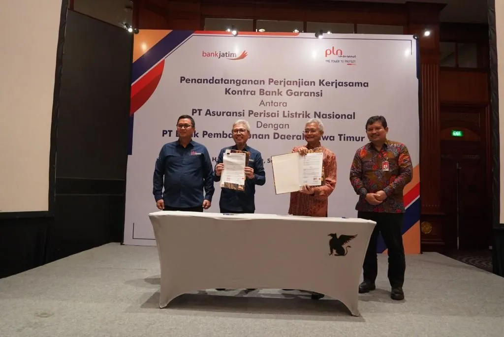 Bank Jatim dan PLN Insurance Kerjasama Terkait Kontra Bank Garansi