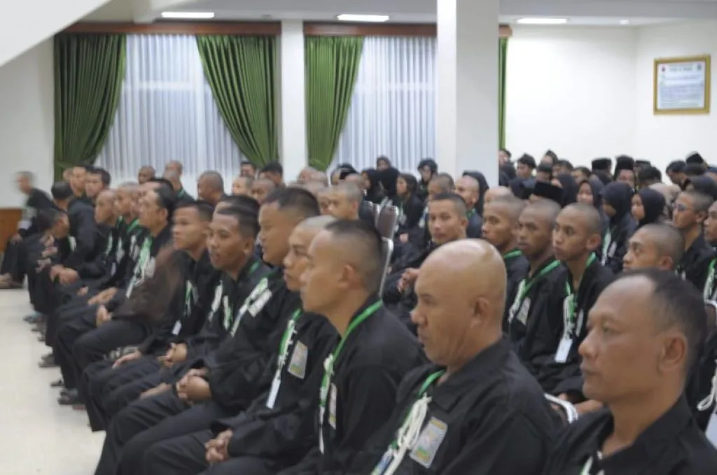 Polres Batu Terjunkan 80 Personil saat Pelaksanaan Pengesahan Warga Baru PSHT