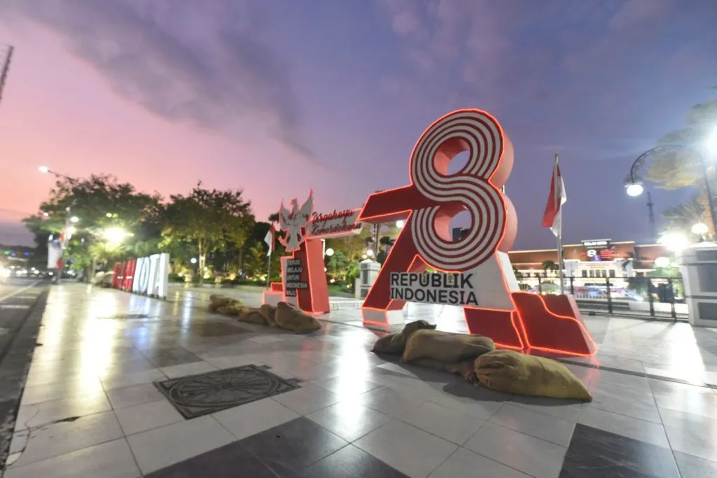 Upacara HUT ke-78 RI di Taman Surya, Wali Kota Imbau Gunakan Baju Batik atau Pejuang